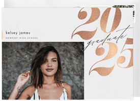 'Bright Future' Graduation Announcement