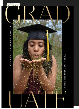 'Surround' Graduation Announcement