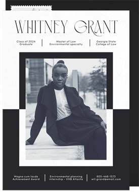'Jumpstart' Graduation Announcement